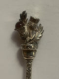 Thislte Flower Souvenir Spoon