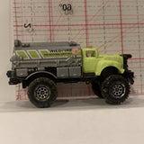 Yellow Wildfire Retardant Chemicals Flame Smasher ©2012 Matchbox Diecast Car GI