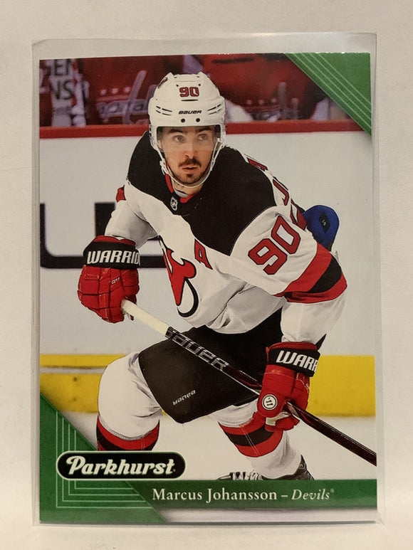 #140 Marcus Johansson New Jersey devils 2017-18 Parkhurst Hockey Card