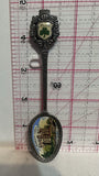 Ireland Green Shamrock Bunratty Castle Silver Plated Europe Souvenir Spoon
