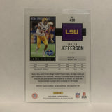 #430 Justin Jefferson Rookie LSU 2020 Score Football Card LT