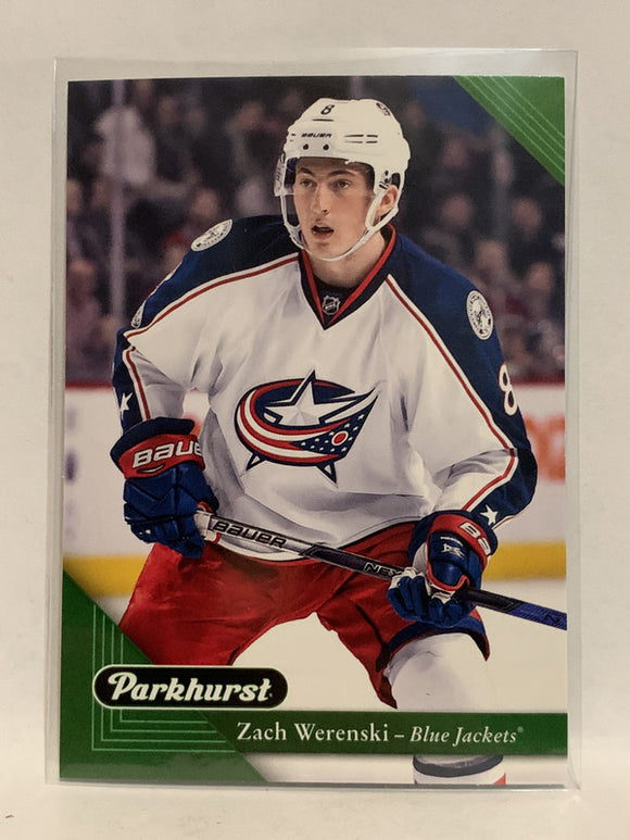 #66 Zach Werenski Columbus Blue Jackets 2017-18 Parkhurst Hockey Card