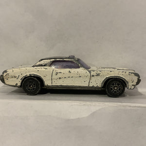 White Police Mercury Cougar XR7 Whizz Wheels Corgi Juniors AC