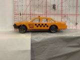 Orange NYC Taxi Unbranded Loose Diecast Car
