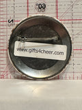 Born 2 Cheer Button Pinback
