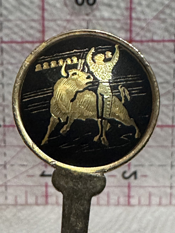 Mexico Bull Fighting  Souvenir Spoon