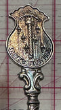 Knott's Berry Farm Amusment Park Silverplated California Souvenir Spoon