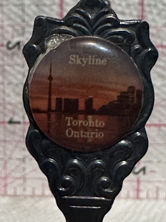 Skyline Toronto Ontario  Souvenir Spoon