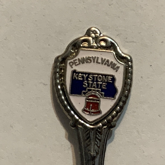 Pennsylvania Keystone State Collectable Souvenir Spoon BK