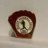 Minor Baseball Assoc Red Deer Ball Glove Lapel Hat Pin