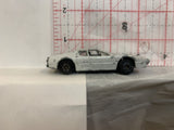 White Sports Racer Unbranded Loose Diecast Car