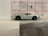 White Sports Racer Unbranded Loose Diecast Car
