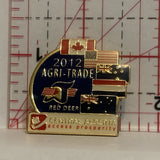 2012 Agri-Trade Red Deer Central Alberta Lapel Hat Pin