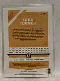 #141 Trea Turner Washington Nationals 2019 Donruss Baseball Card