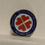 Scotties Tournament of Hearts Red Deer 2012 Lapel Hat Pin