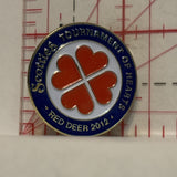 Scotties Tournament of Hearts Red Deer 2012 Lapel Hat Pin