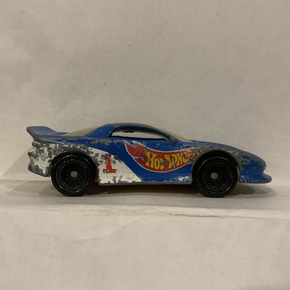 Blue Mcdonalds ©1993 Racer Hot Wheels Diecast Car GI