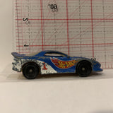 Blue Mcdonalds ©1993 Racer Hot Wheels Diecast Car GI