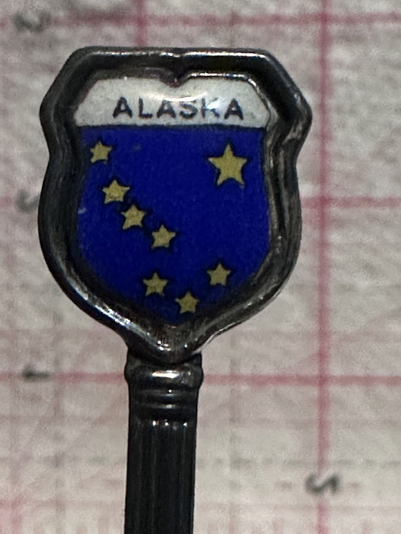 Alaska State Flag  Souvenir Spoon