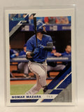 #125 Nomar Mazara Texas Rangers 2019 Donruss Baseball Card