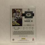 #233 Darnell Savage Jr. Green Bay Packers 2020 Score Football Card LT