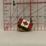 Canadian Flag Lapel Hat Pin