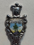 The Minuteman Lexington Green Massachusetts Shovel  Souvenir Spoon