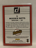 #H-9 Mookie Betts Highlights Boston Red Sox 2019 Donruss Baseball Card