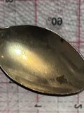 Green Rock Gem Stone  Souvenir Spoon