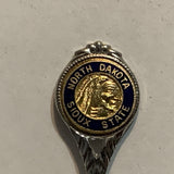 North Dakota Sioux State Collectable Souvenir Spoon BK