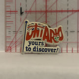 Ontario Yours To Discover Lapel Hat Pin