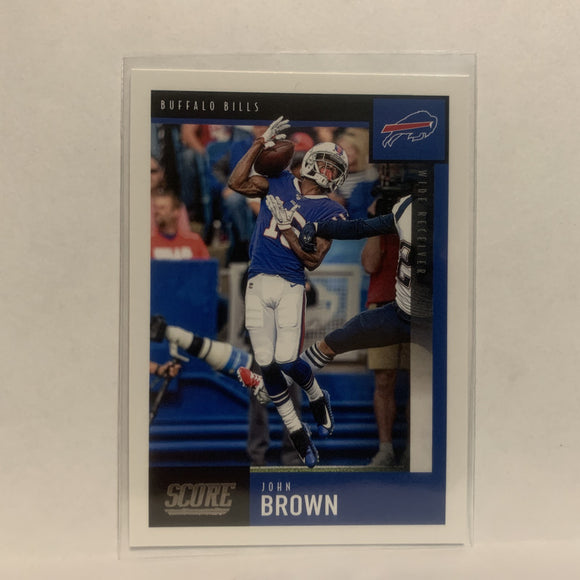 #1 John Brown Buffalo Bills 2020 Score Football Card LU
