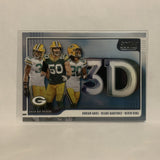 3D-BKA Amos Martinez King Green Bay Packers 2020 Score Football Card LU