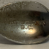 Fort St John BC Oil Derrick Collectable Souvenir Spoon BK