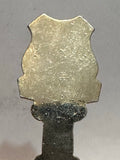 Calgary Alta Alberta Painted Crest Emblem  Souvenir Spoon