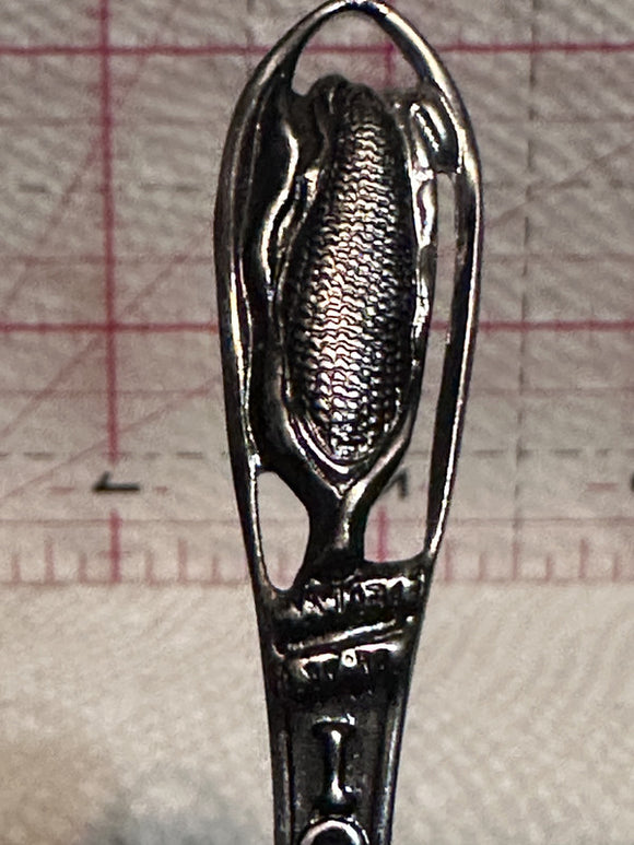 Iowa The Corn State   Souvenir Spoon