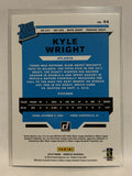 #44 Kyle Wright Rated Rookie Atlanta Braves 2019 Donruss Baseball Card