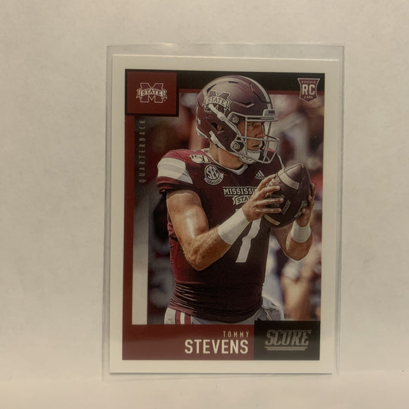 #368 Tommy Stevens Rookie Mississippi State 2020 Score Football Card LU