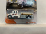 White Fire Dept Freightliner M2 106 2019 Matchbox New Diecast Cars AA