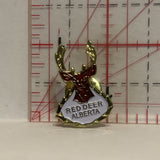 Red Deer Alberta Logo Lapel Hat Pin
