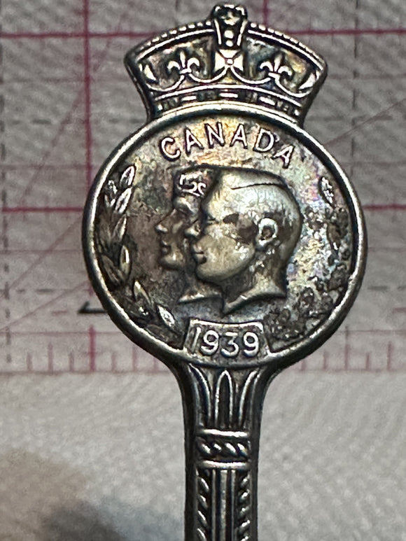 Canada 1939 Royal Couple  Souvenir Spoon