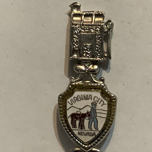 Virginia City Nevada Slot Machine Collectable Souvenir Spoon BK