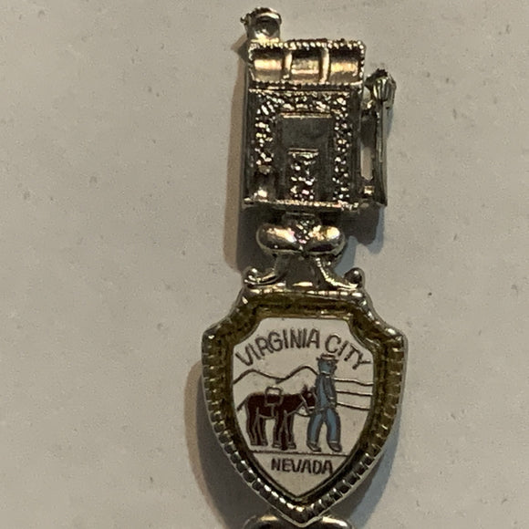 Virginia City Nevada Slot Machine Collectable Souvenir Spoon BK