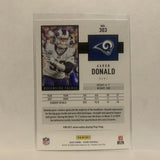 #303 Aaron Donald Los Angeles Rams 2020 Score Football Card LU