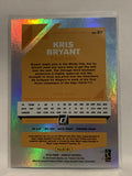 #57 Kris Bryant 19/99 Holo Back Variation Chicago Cubs 2019 Donruss Baseball Card