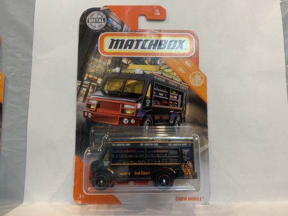 Black The Lobster Cage Chow Mobile 2019 Matchbox New Diecast Cars AA