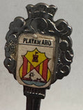 Playa De Aro Spain Crest Emblem  Souvenir Spoon