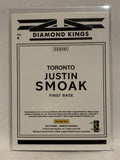 #4 Justin Smoak Diamond Kings Toronto Blue Jays 2019 Donruss Baseball Card