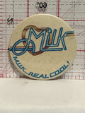 Milk Mik Real Cool Logo Button Pinback