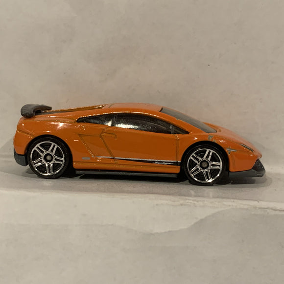 Orange Lamborghini Gallardo LP 570-4 Superleggera ©2010 Hot Wheels AF